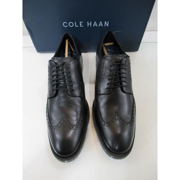 Men's Cole Haan Modern Essentials Wing Oxford Shoes Black Waterproof Size 11.5 - Picture 4 of 9